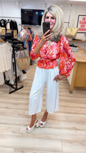 Load image into Gallery viewer, 1. Chiffon Blouse-Pink/Red/Multi
