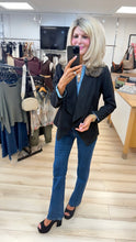 Load image into Gallery viewer, 1.Waterfall Suedette Jacket-Black

