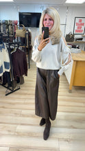 Load image into Gallery viewer, 1. Mesh Sleeve Diamanté Bows Jumper-Oatmeal
