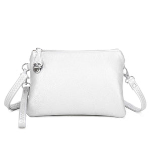 1.   Cross Body Bag-Silver