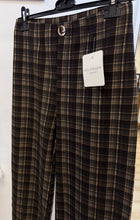 Load image into Gallery viewer, 1.           Check Soft Touch Pull On Trousers
