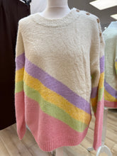 Load image into Gallery viewer, 1.  Rainbow Jumper-Cream
