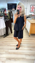 Load image into Gallery viewer, 1. Top &amp; Shorts 2 Piece Co-ord-Black

