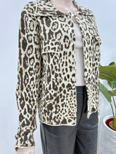 Load image into Gallery viewer, 1.  Premium Knitted Jacket-Brown Leopard

