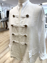 Load image into Gallery viewer, 1.                       Military Style Jacket-White
