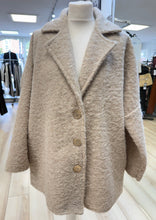 Load image into Gallery viewer, 1.                   Button Front Coat-Oatmeal
