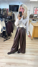 Load image into Gallery viewer, 1. Gathered Front Layering Soft Knit Jumper-Oatmeal
