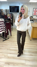 Load image into Gallery viewer, 1.          Faux Fur Bomber Jacket-Ivory
