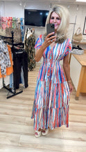 Load image into Gallery viewer, 1. LOTUS V-Neck Pocket Maxi Dress
