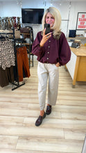 Load image into Gallery viewer, 1.                  Barrel Leg Magic Pants-Stone
