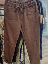 Load image into Gallery viewer, 1. Slim Fit Magic Pants-Chocolate
