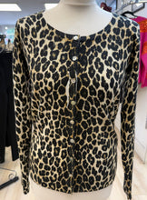 Load image into Gallery viewer, 1.                Ribbed Soft Knit Leopard Cardigan
