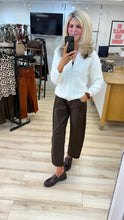 Load image into Gallery viewer, 1.                 Super Soft Eyelash Knit Cardigan-Ivory
