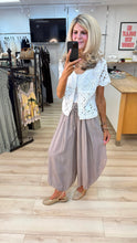 Load image into Gallery viewer, 1.          Embroidered &amp; Sequin Crochet Jacket-White
