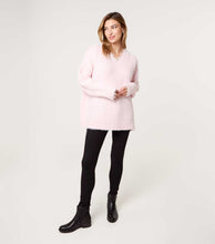 Load image into Gallery viewer, 1.               Lace Trim Jumper-Soft Pink/White
