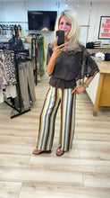 Load image into Gallery viewer, 1.                        Lace Batwing Top-Chocolate
