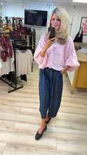 Load image into Gallery viewer, 1.    Crochet Open Knit Cardigan-Baby Pink

