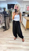 Load image into Gallery viewer, 1.        Button Balloon Pants-Black
