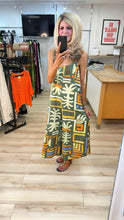 Load image into Gallery viewer, 1.                        Abstract Print Jumpsuit
