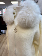 Load image into Gallery viewer, 1.                Super Soft Faux Fur Hooded Jacket-Winter White
