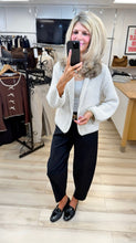 Load image into Gallery viewer, 1.    Waffle Knit Jacket-Oatmeal
