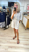 Load image into Gallery viewer, 1.       Bandana Print Cheesecloth Playsuit-Beige
