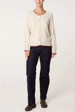 Load image into Gallery viewer, 1.   Mini Button Detail Cardigan-Oatmeal
