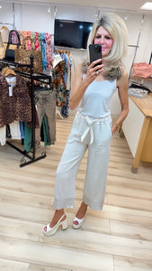 1.Double Lined Vest-Stone