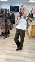 Load image into Gallery viewer, 1.                     Soft Knit Sleeveless Tank-Oatmeal
