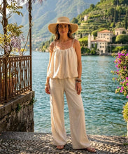 Load image into Gallery viewer, 1.                Bubble Hem Cami-Beige
