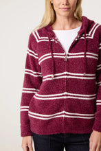 Load image into Gallery viewer, 1.Super Soft Knit Hoodie-Berry
