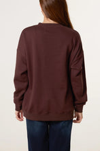 Load image into Gallery viewer, 1.  WEEKEND Sweatshirt-Chocolate
