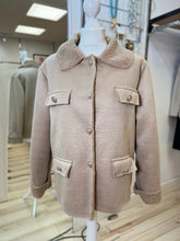 Load image into Gallery viewer, 1.  Faux Sheepskin Jacket-Camel
