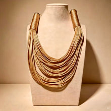 Load image into Gallery viewer, 1.  Multi Strand Statement Necklace
