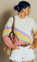 Load image into Gallery viewer, 1.  Rainbow Jumper-Cream
