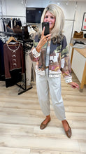 Load image into Gallery viewer, 1.              Amalfi Moleskin Bomber Jacket
