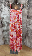 Load image into Gallery viewer, 1.          Floral Print Maxi Dress-Pink/Ecru
