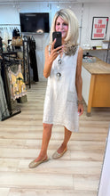 Load image into Gallery viewer, 1.             Linen Button Dress-Beige
