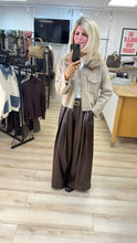 Load image into Gallery viewer, 1.  Wool Blend Zip Up Jacket-Latte

