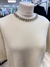 Load image into Gallery viewer, 1. Diamanté Neck Soft Knit-Ivory
