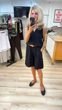 Load image into Gallery viewer, 1. Top &amp; Shorts 2 Piece Co-ord-Black

