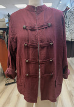 Load image into Gallery viewer, 1.   Lightweight Military Jacket-Wine
