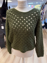 Load image into Gallery viewer, 1.            Open Soft Knit Batwing Jumper-Khaki
