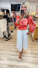 Load image into Gallery viewer, 1. Chiffon Blouse-Pink/Red/Multi
