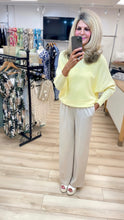 Load image into Gallery viewer, 1. Batwing Soft Knit-Lemon
