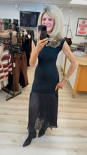Load image into Gallery viewer, 1.    Pleated Skirt Dress-Black

