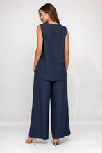 Load image into Gallery viewer, 1.        Top &amp; Trouser Co-Ord-Navy
