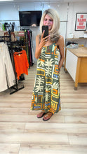 Load image into Gallery viewer, 1.                        Abstract Print Jumpsuit
