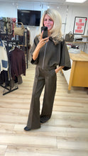 Load image into Gallery viewer, 1.Jacket &amp; Jogger 2 Piece Co Ord-Chocolate
