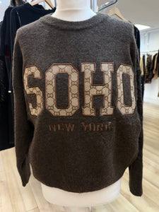 1.              Soho New York Designer Inspired Soft Knit-Chocolate